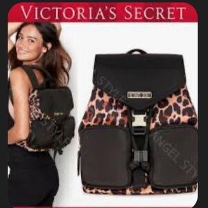 Victoria's Secret Leopard Print Backpack